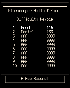 Highscores file